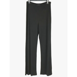 Talbots Dress Pants Womens Small Black Stretch Knit Travel Pull On Vintage